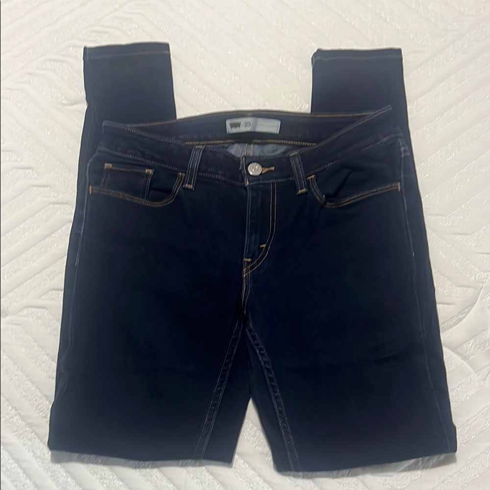 Levi’s Classic Navy Skinny Jeans